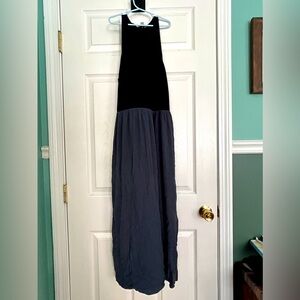 Loft 2 color halter maxi